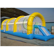 cheap inflatable football throwing games